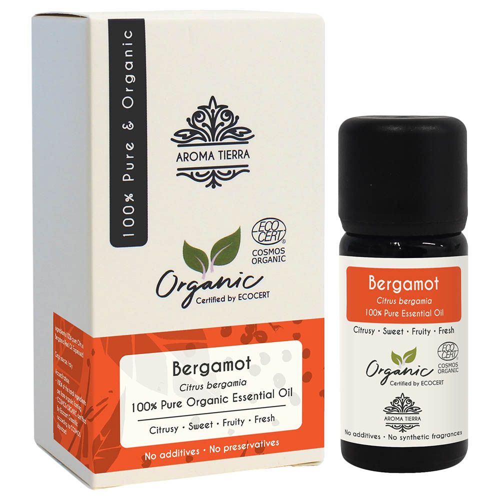 Aroma Tierra - Organic Bergamot Essential Oil - Italy - 10ml