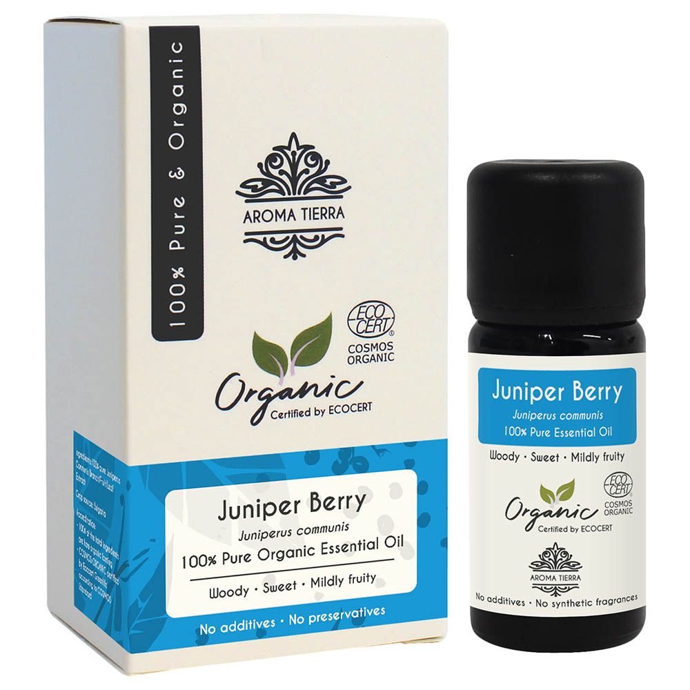 Aroma Tierra - Organic Juniper Berry Essential Oil - 10ml