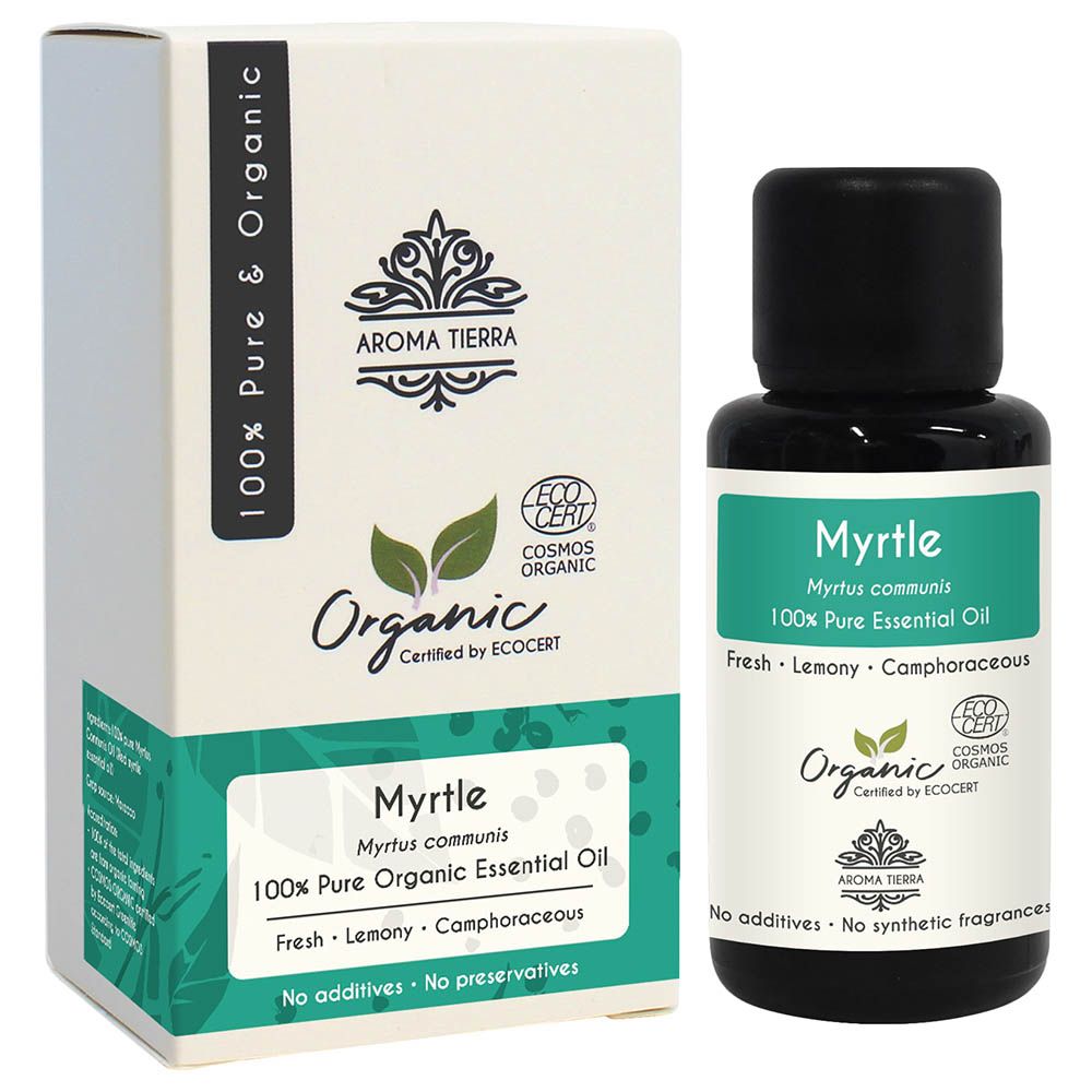 Aroma Tierra - Organic Myrtle Essential Oil - 30ml