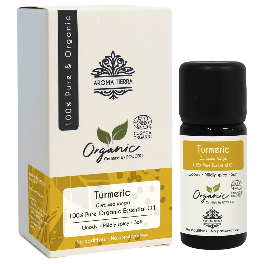 Aroma Tierra - Organic Turmeric Essential Oil - 10ml