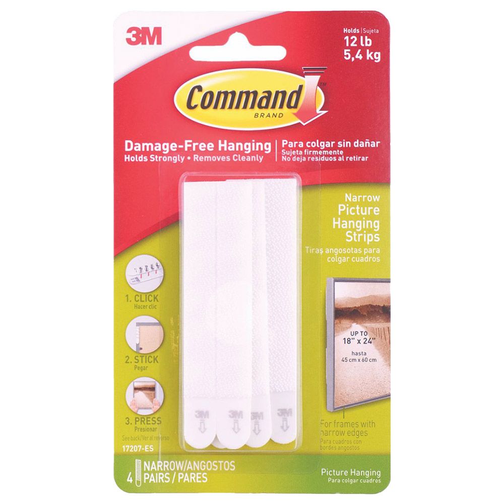 Command - LarGe WHiTe Picture Hanging Strip