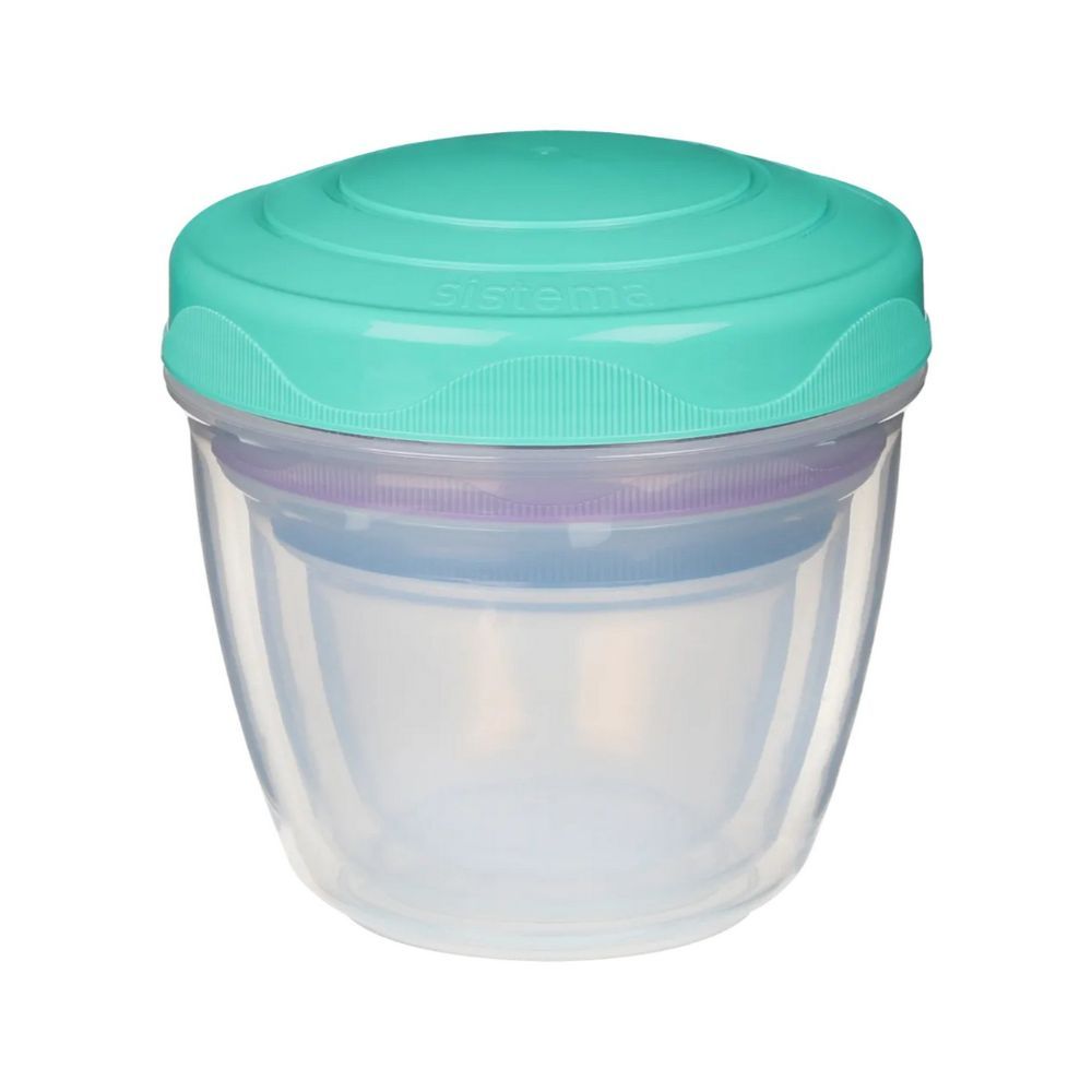 Sistema - Snack N Nest To Go Inner Container - 3Pcs - Assorted 1pc