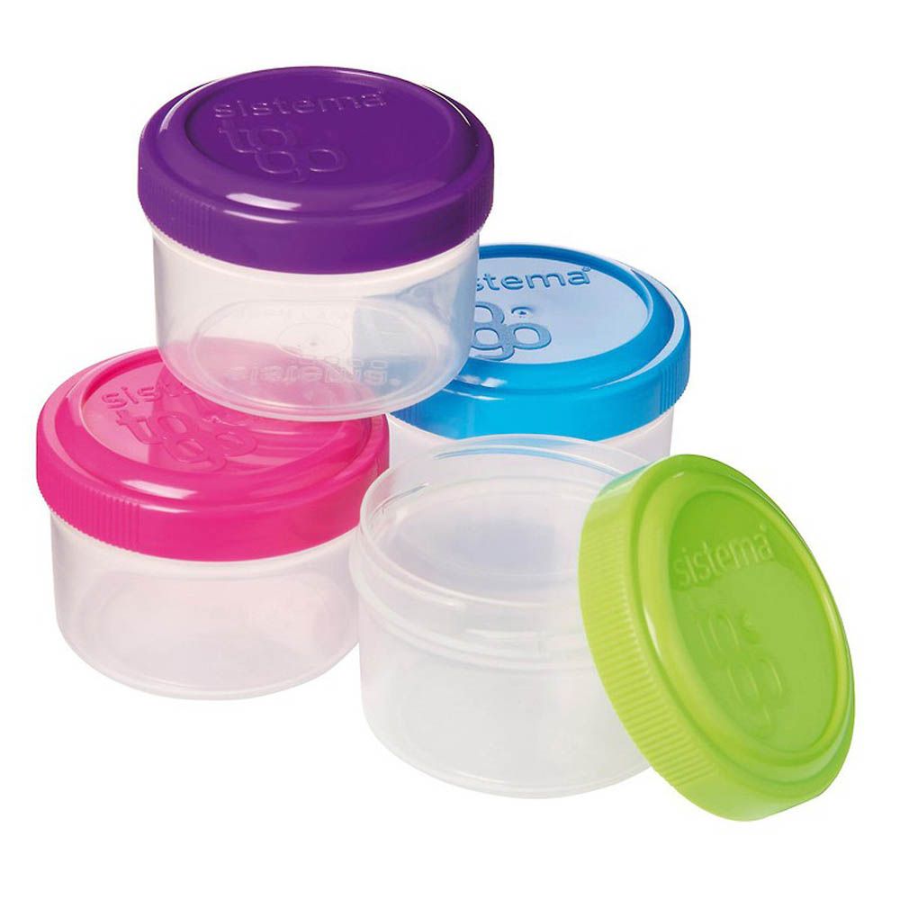 Sistema - Dressing To Go Pack of 4