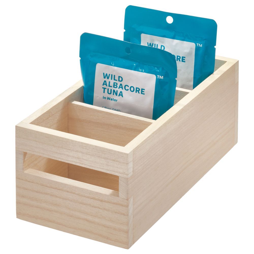 InterDesign - Wood Handled Packet Organizer 10x5 Inch