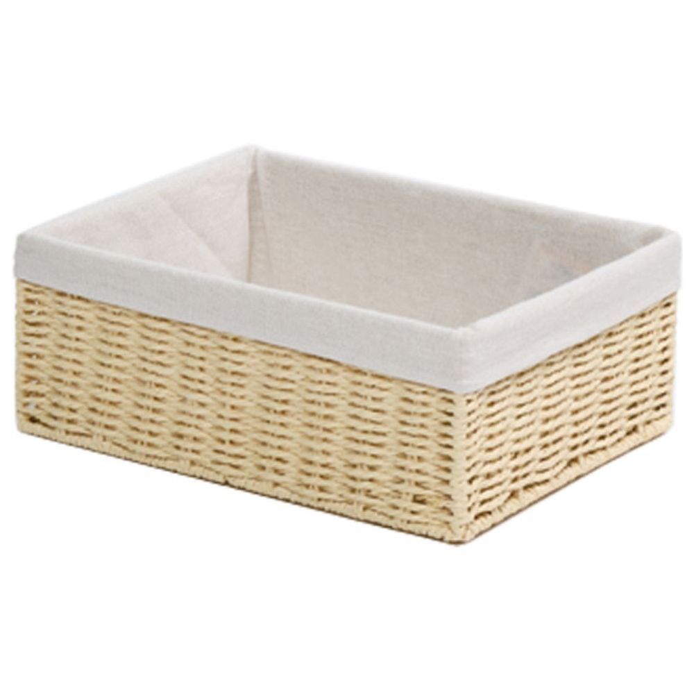 Homesmiths - Medium Storage Basket W/ Liner - Natural