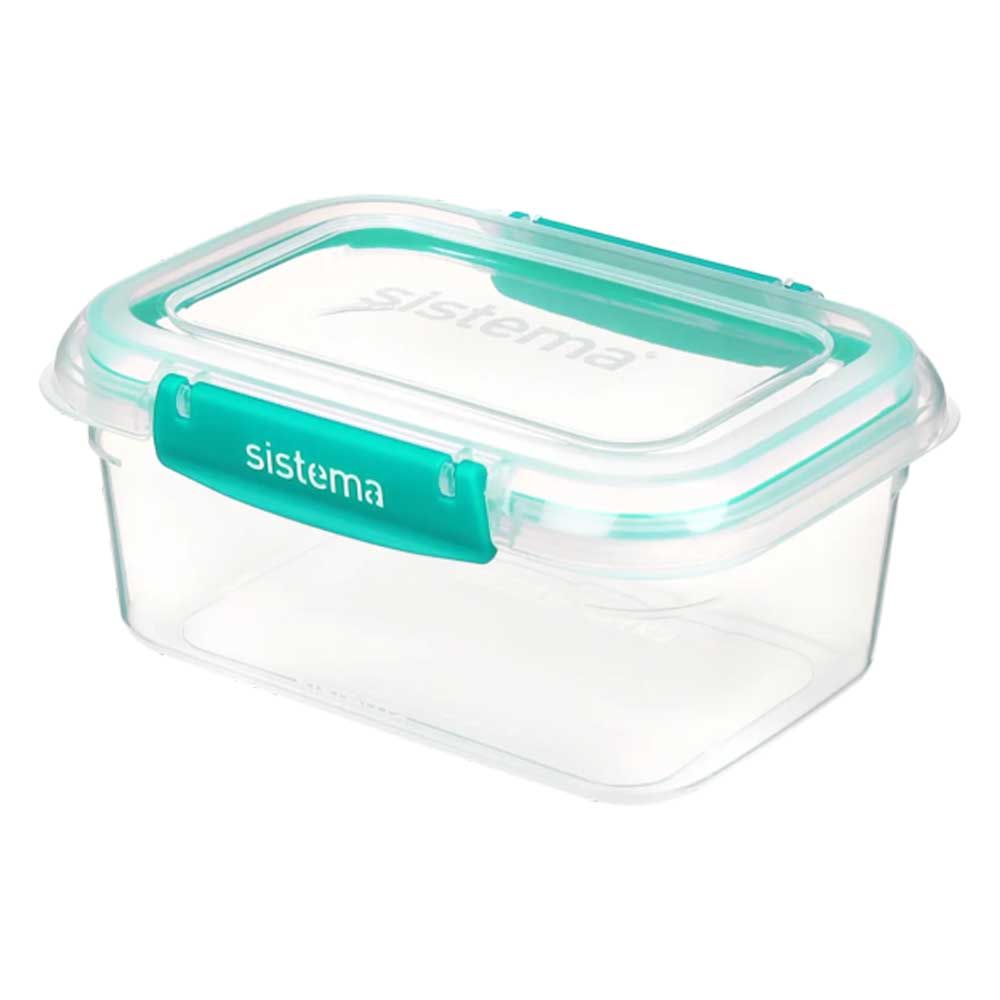 Sistema - Rectangular Klip It Plus 1L - Minty Teal