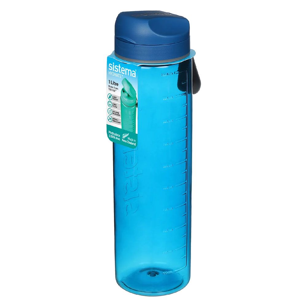 Sistema - Tritan Bottle 1L - Blue