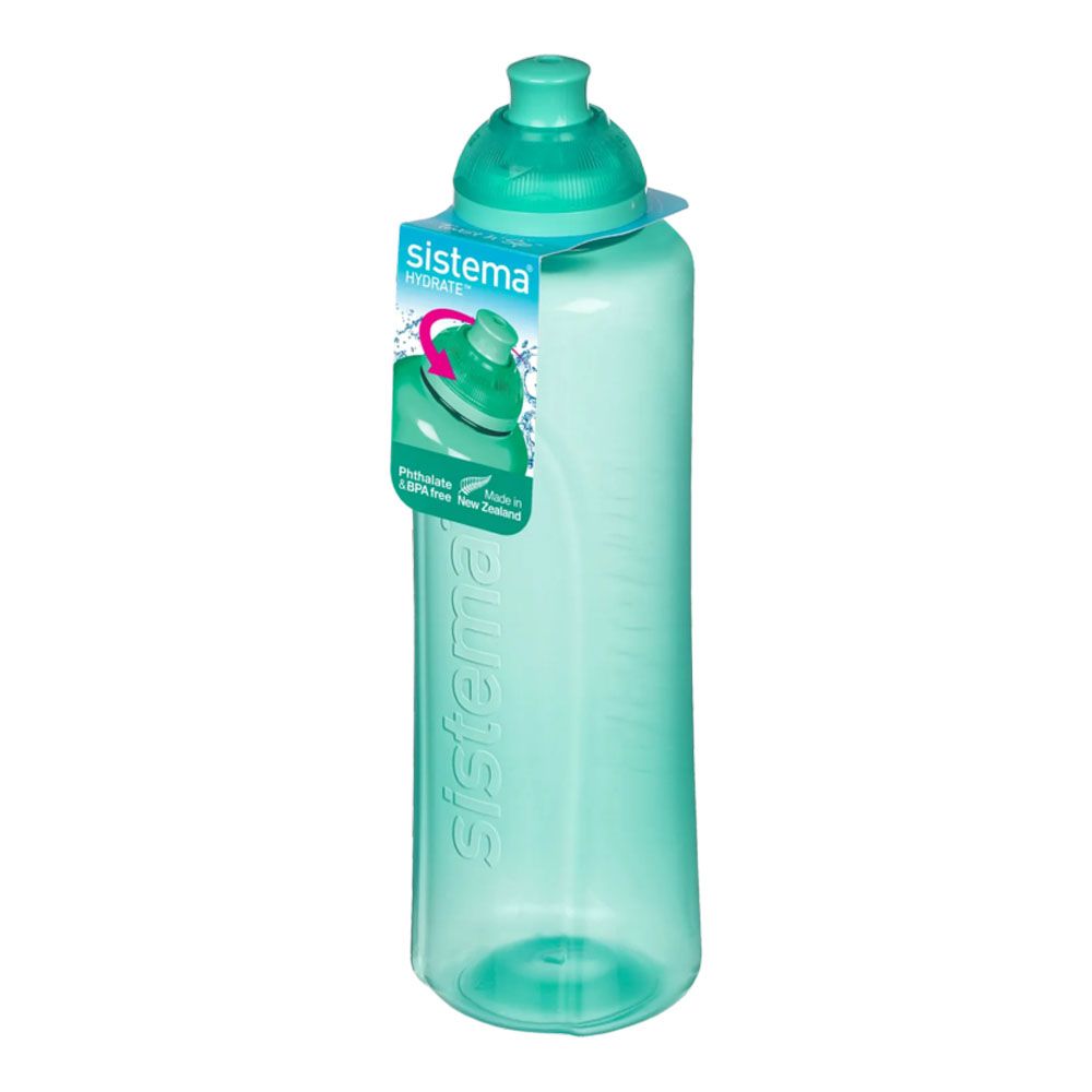 Sistema - Swift Squeeze Bottle 480ml (Twist n Sip) - Green