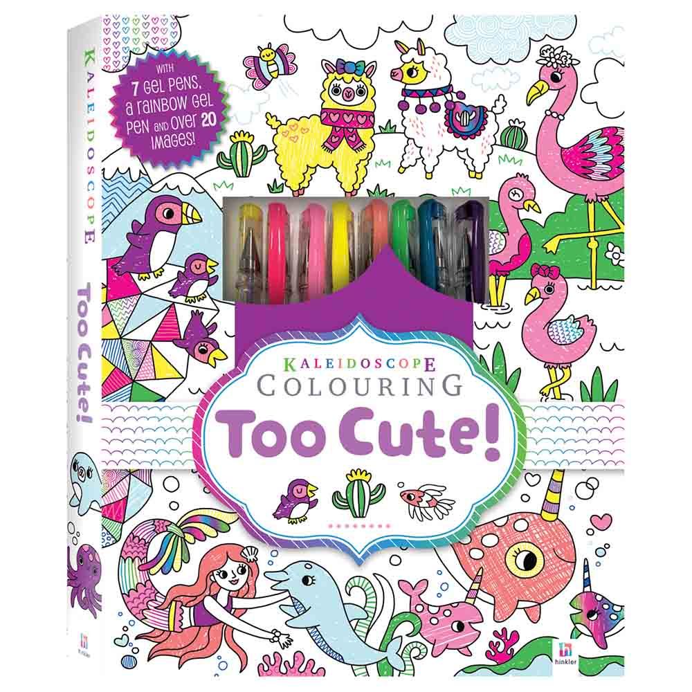 Kaleidoscope Colouring Kit - Too Cute