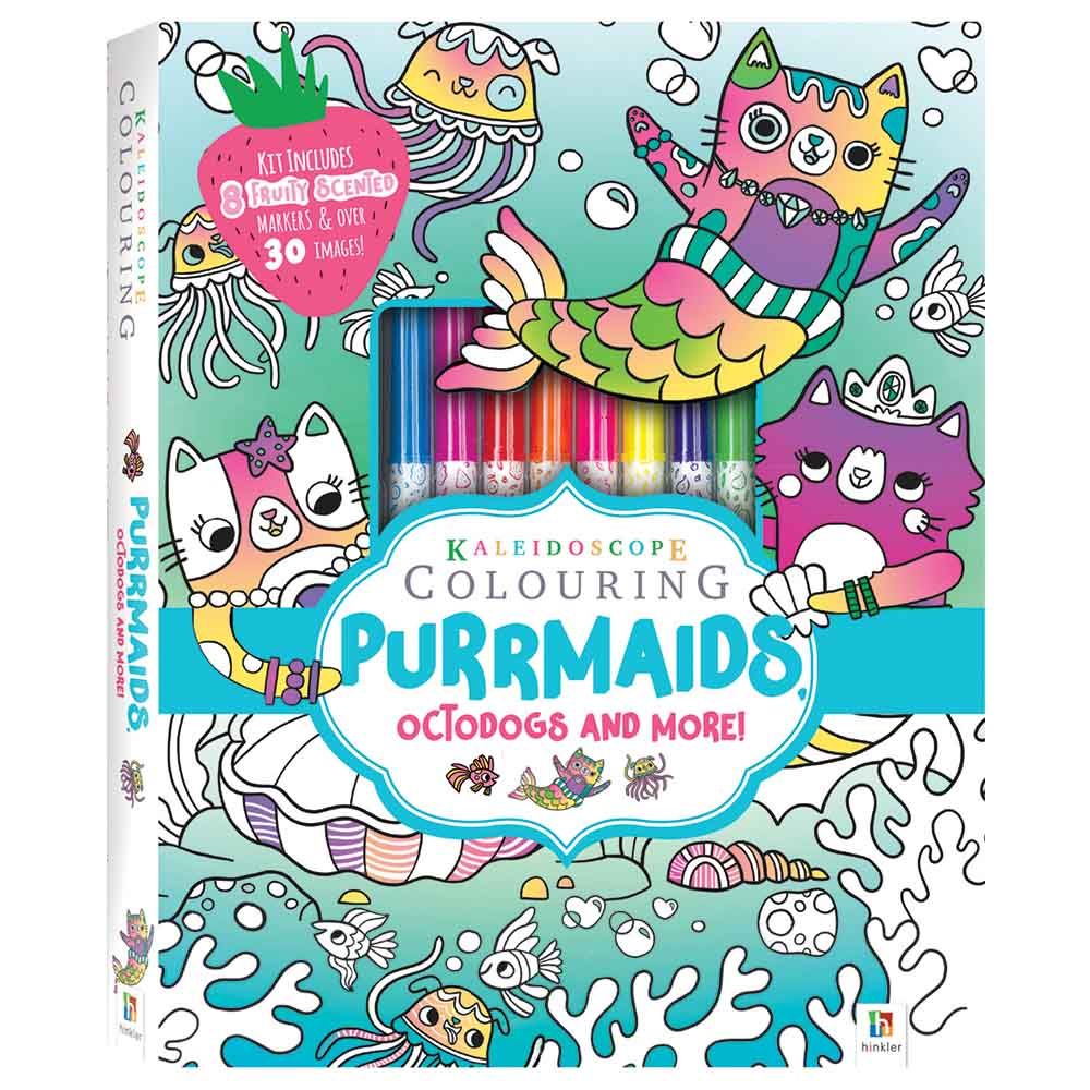 Kaleidoscope Colouring: Purrmaids, Octodogs & More