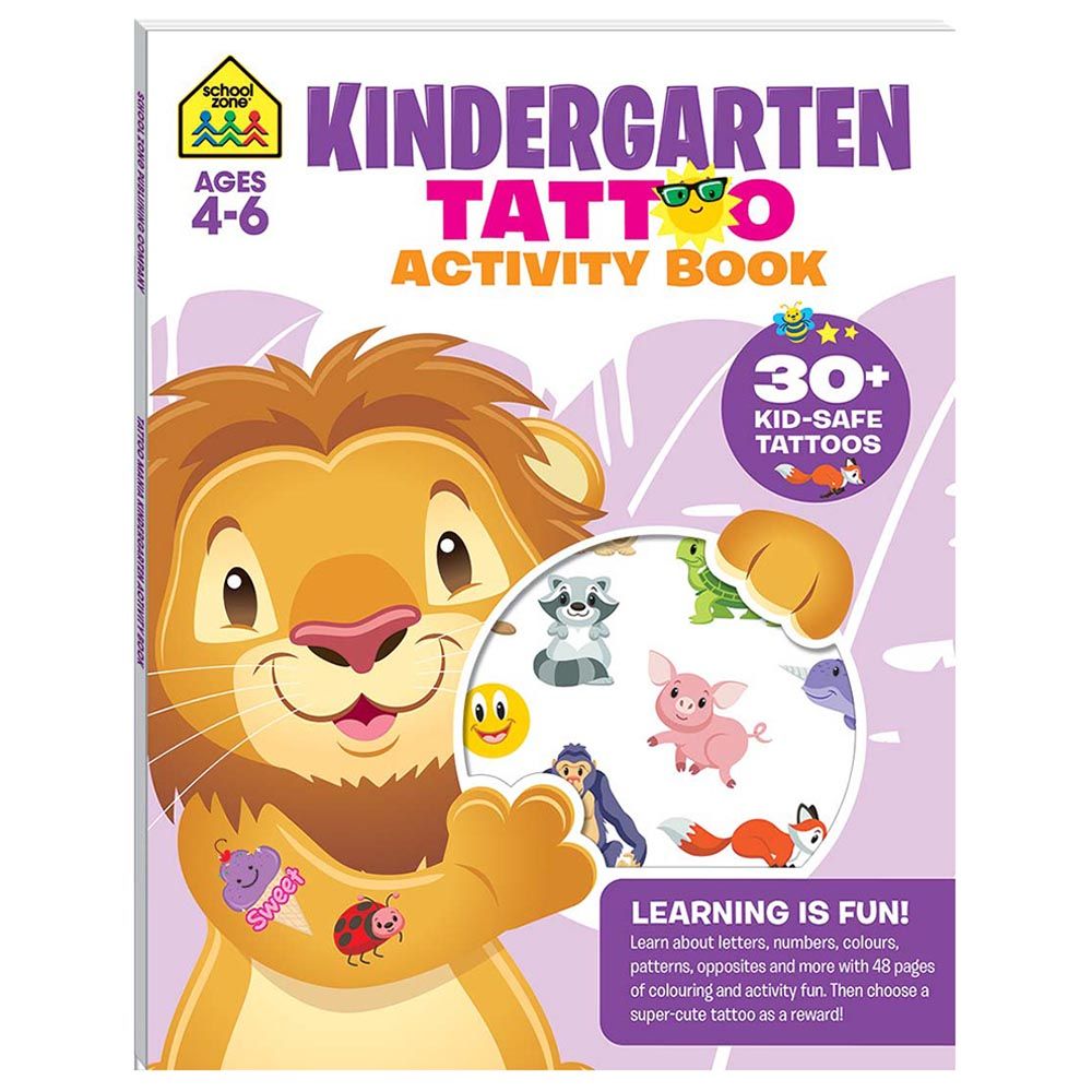 Hinkler - Kindergarten Tattoo Activity Book