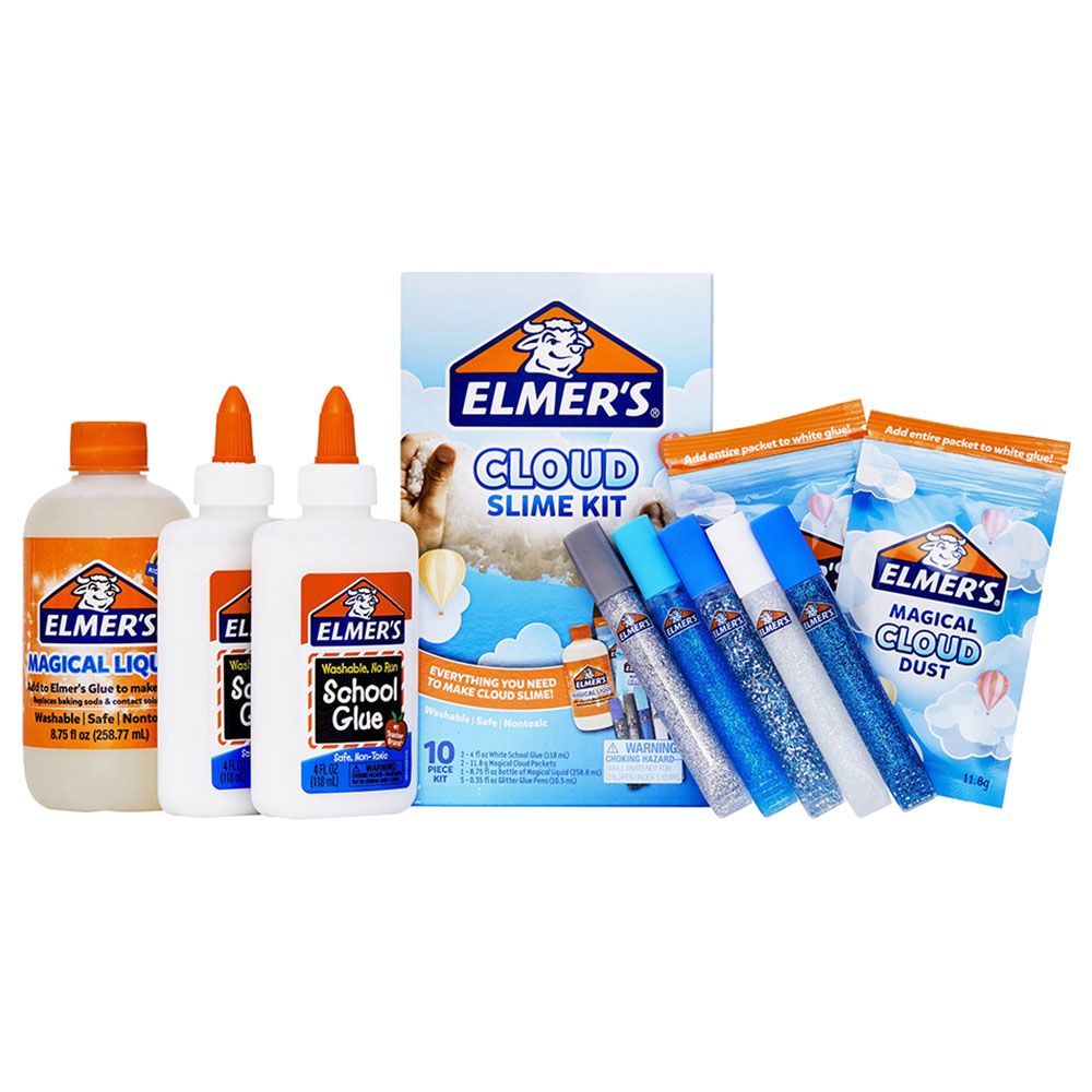 Elmers - Cloud Slime Kit - 10pcs