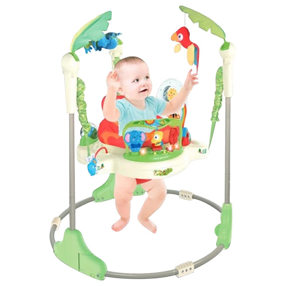 Pikkaboo - Musical Frog Baby Jumperoo