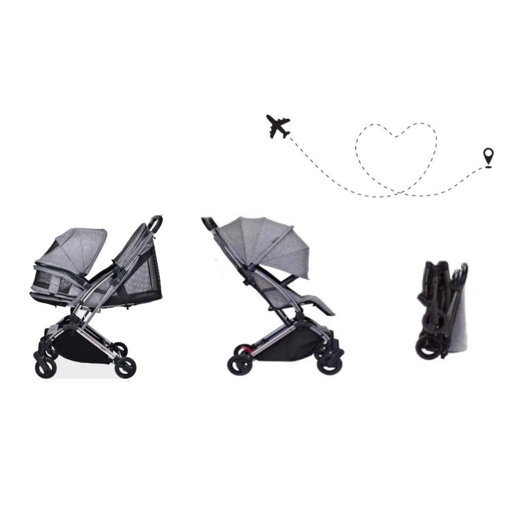 Youbi - Infant To Toddler German Travel Light Stroller Grey