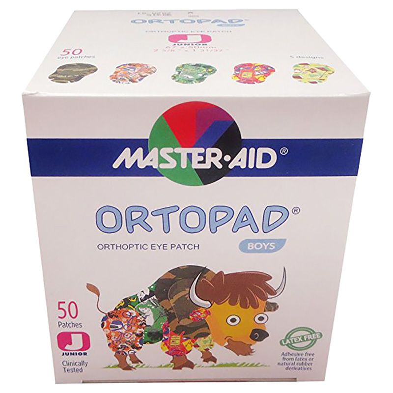 Ortopad - Orthopedic Eye Patch For Boys Junior 50pcs 