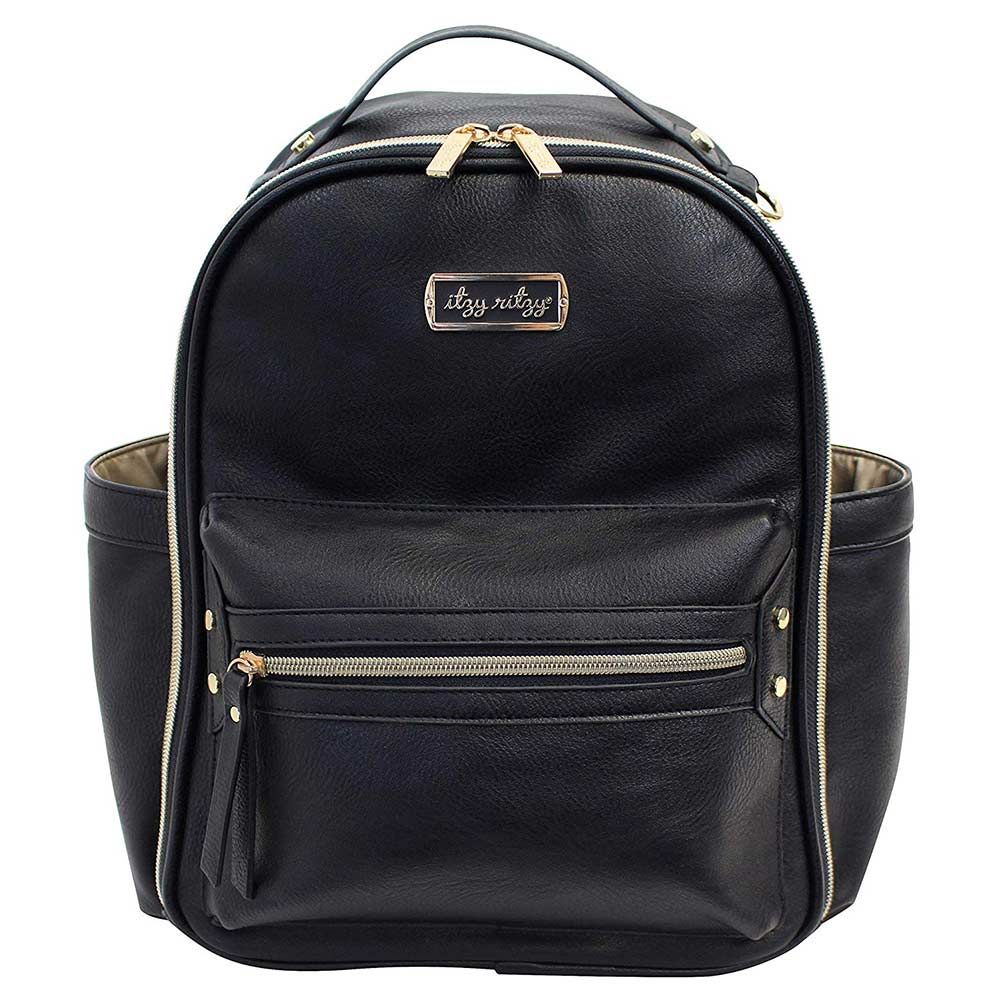 Itzy Ritzy - Mini Backpack Diaper Bag - Black