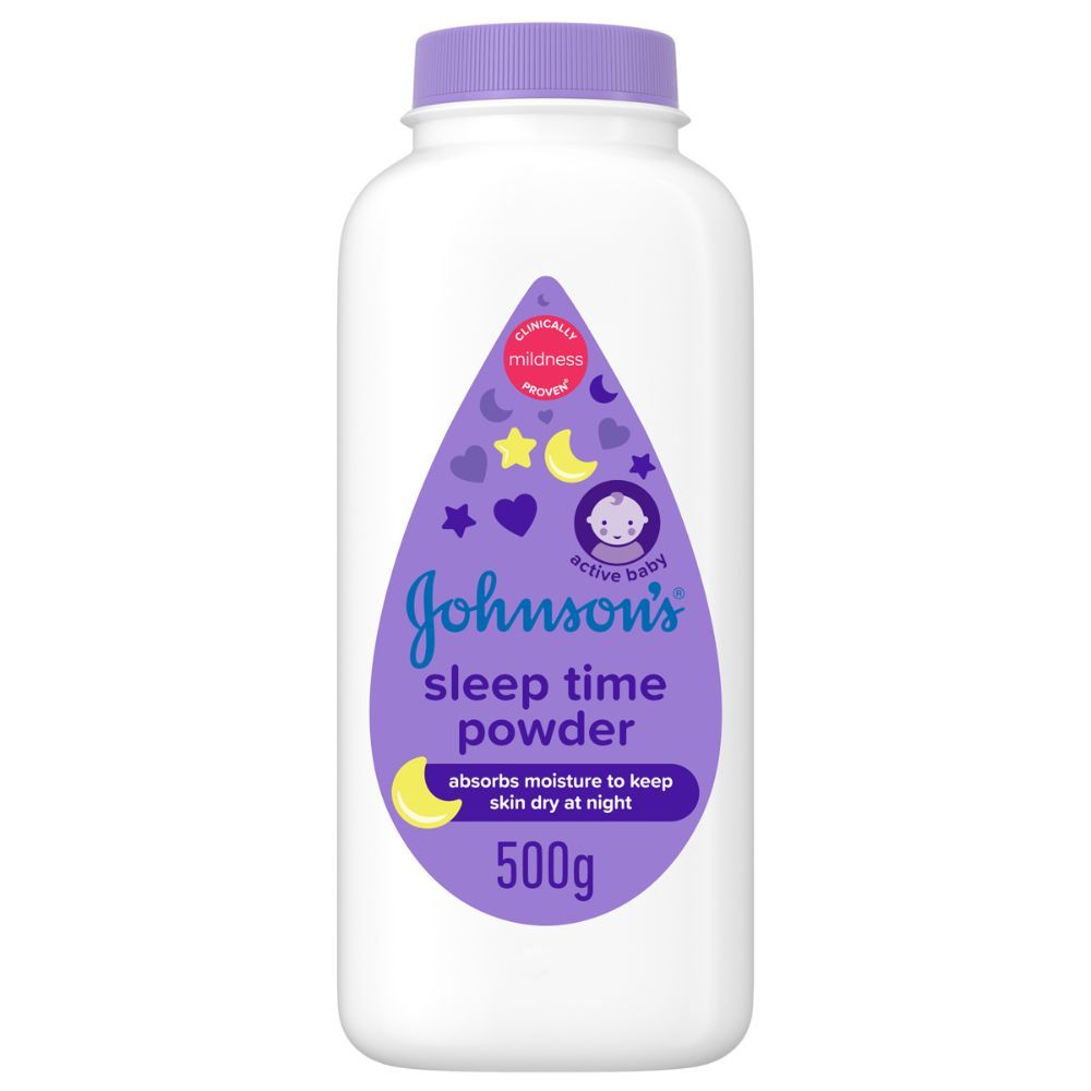 Johnson & Johnson - Baby Powder, Sleep Time, Lavender & Chamomile 500g