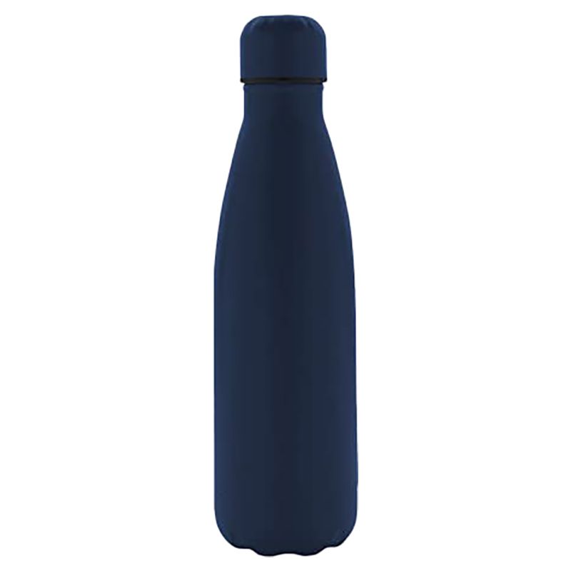 Hans Larsen - Grodno Soft Touch Insulated Water Bottle 500ml - Navy Blue