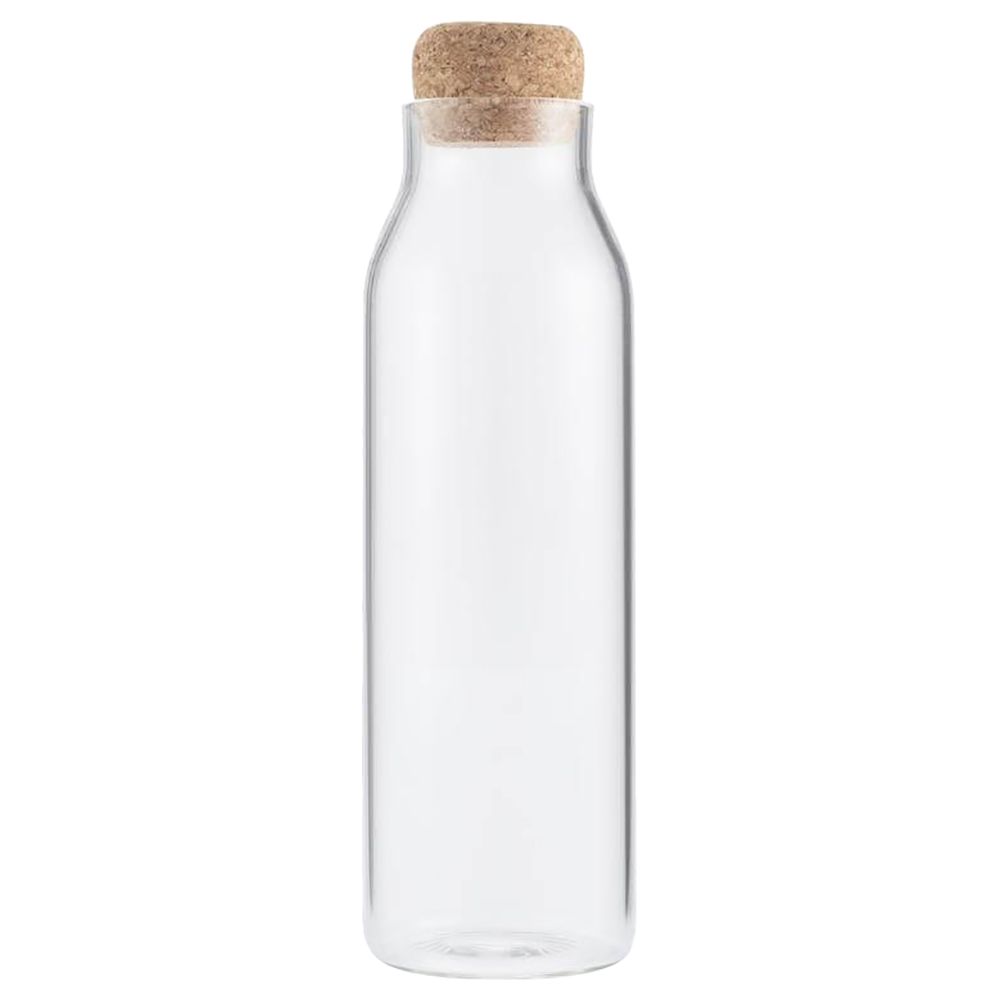 Eco-Neutral - Dellach Borosilicate Glass Bottle W/ Cork Lid