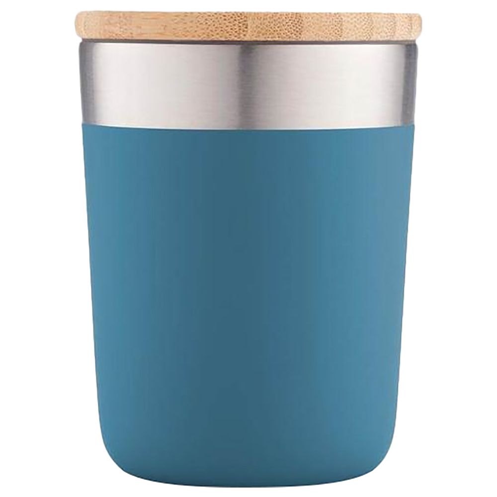 Hans Larsen - Change Collection Insulated Mug w/ Bamboo Lid - Blue