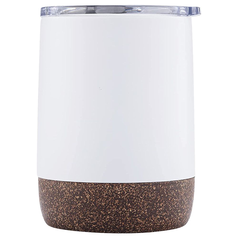 Hans Larsen - Gouda Vacuum Mug W/ Cork Base - White