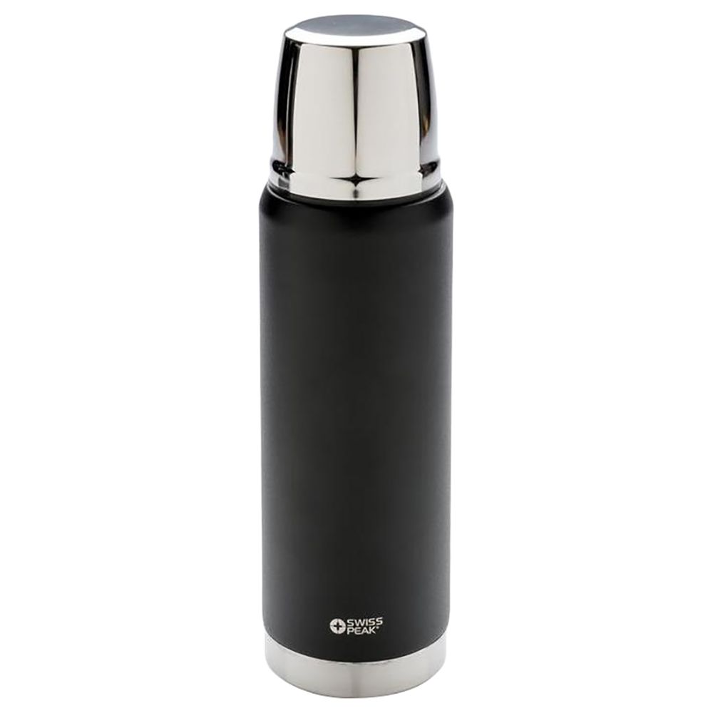 Swiss Peak - Elite Copper Vacuum Flask 0.5L - Black