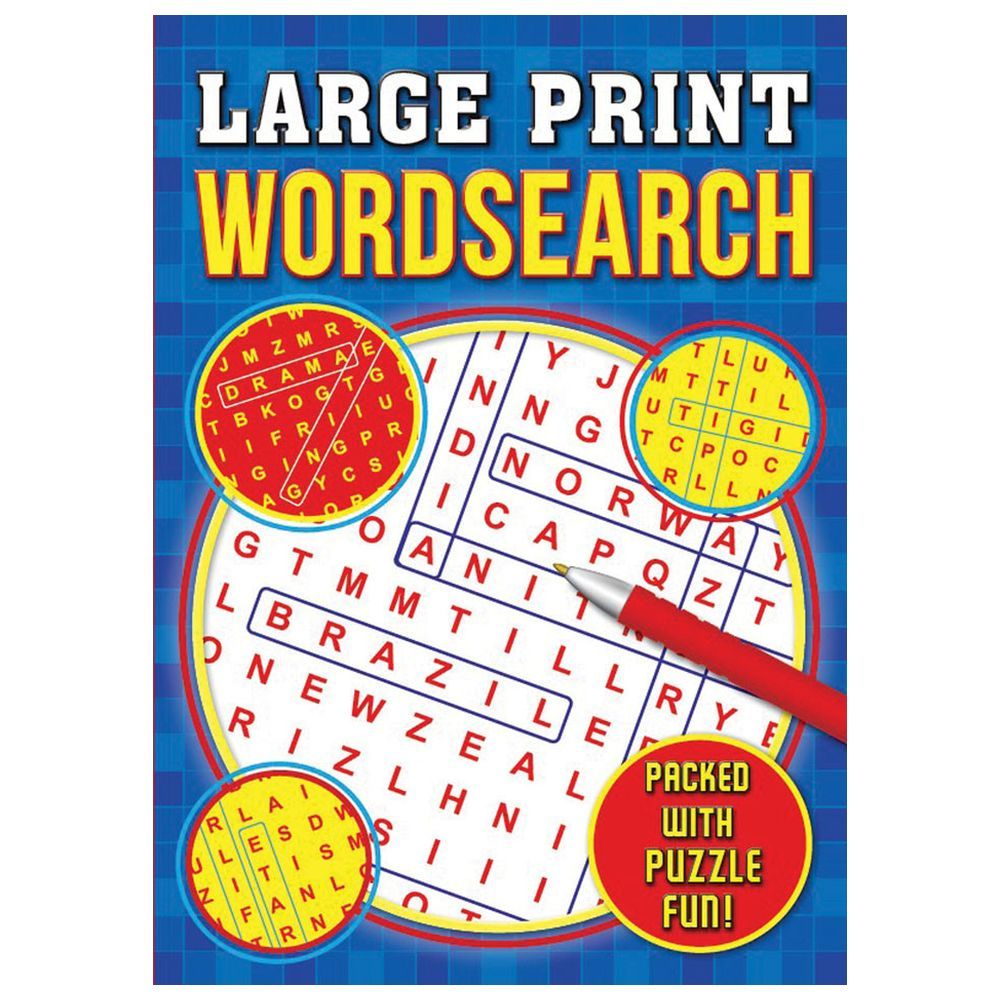 Large Print Wordsearch Puzzle Book 