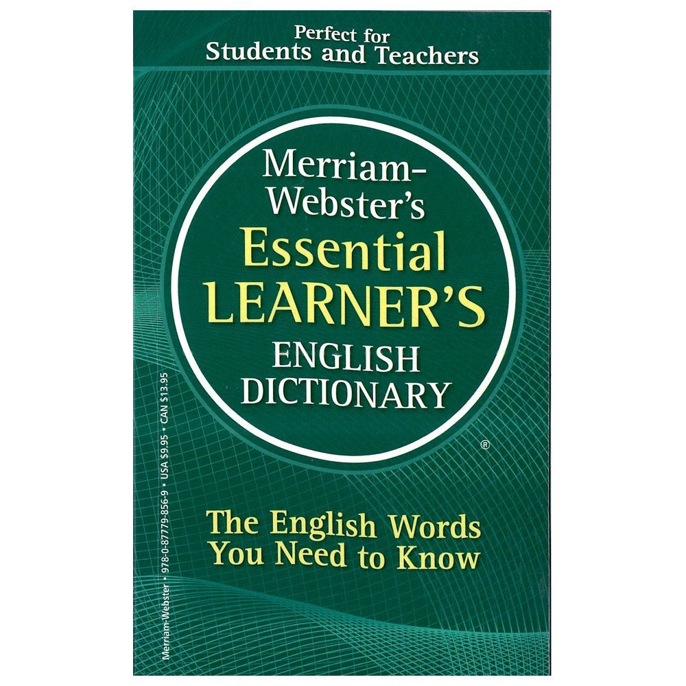 Merriam-Webster's Essential Learners English Dictionary