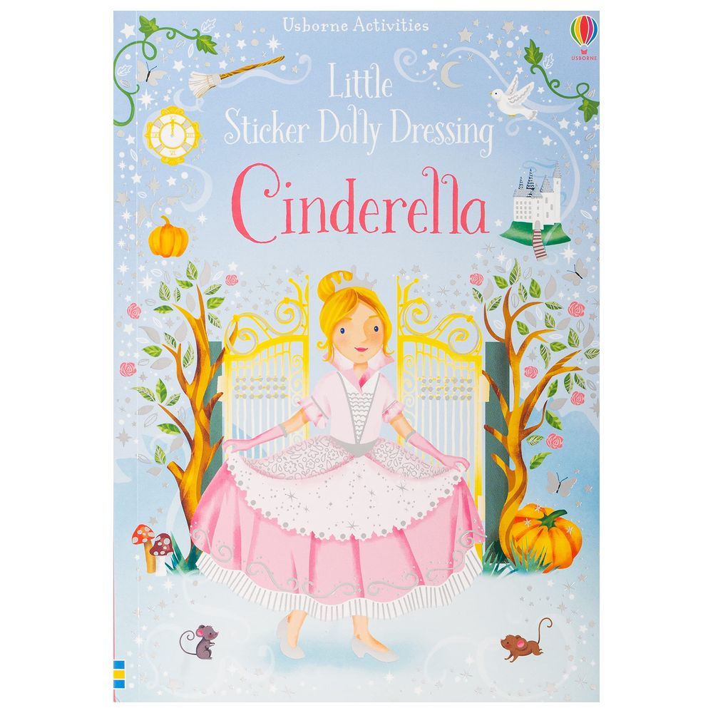 Usborne Books - Little Sticker Dolly Dressing Fairytales Cinderella