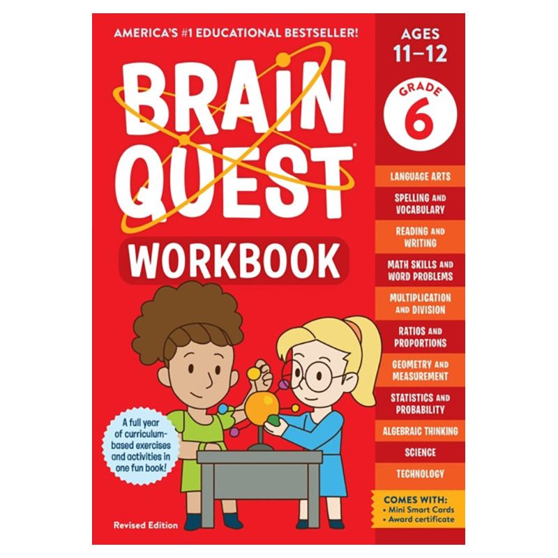 Brain Quest - Workbook: 6th Grade Revised Edition