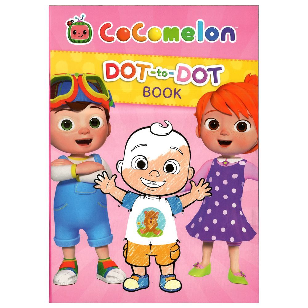 Cocomelon Dot-to-Dot Book