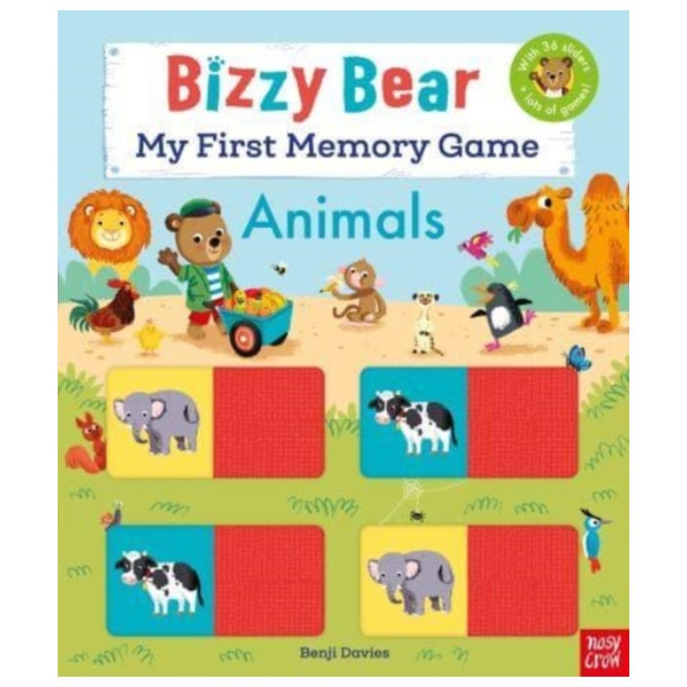 Bizzy Bear My First Memory Game Book Animals