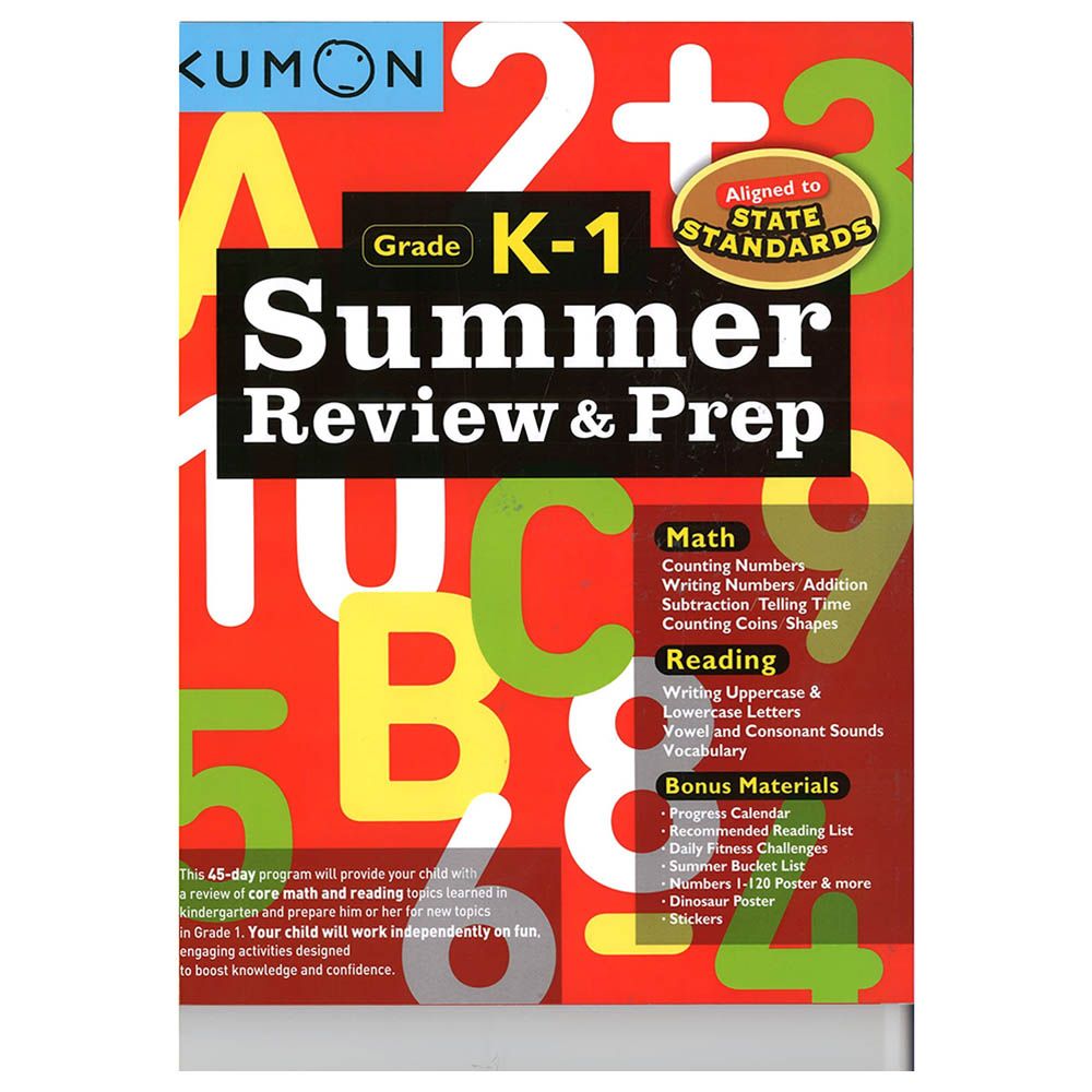 Summer Review & Prep Grade K-1