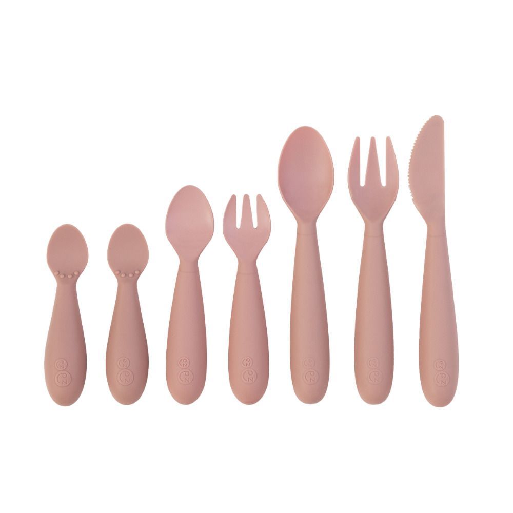 Ezpz - Developmental Utensil Set - Blush