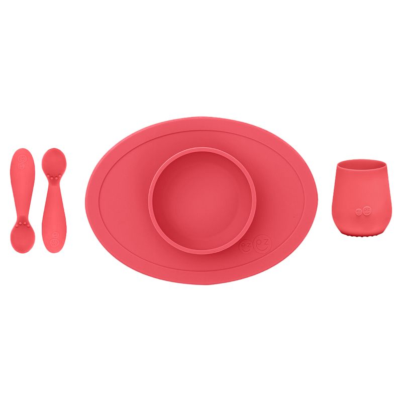 Ezpz - First Food Set - Coral