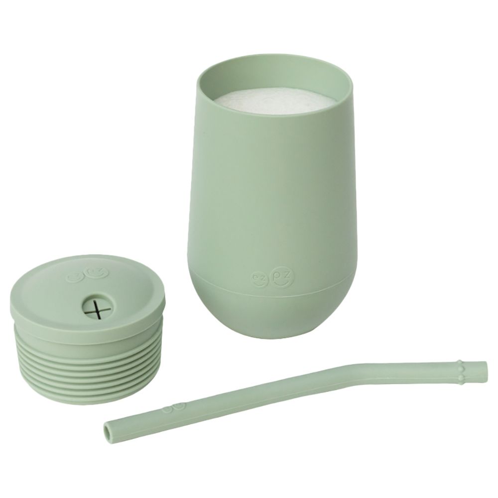 Ezpz - Happy Cup & Straw System - Sage