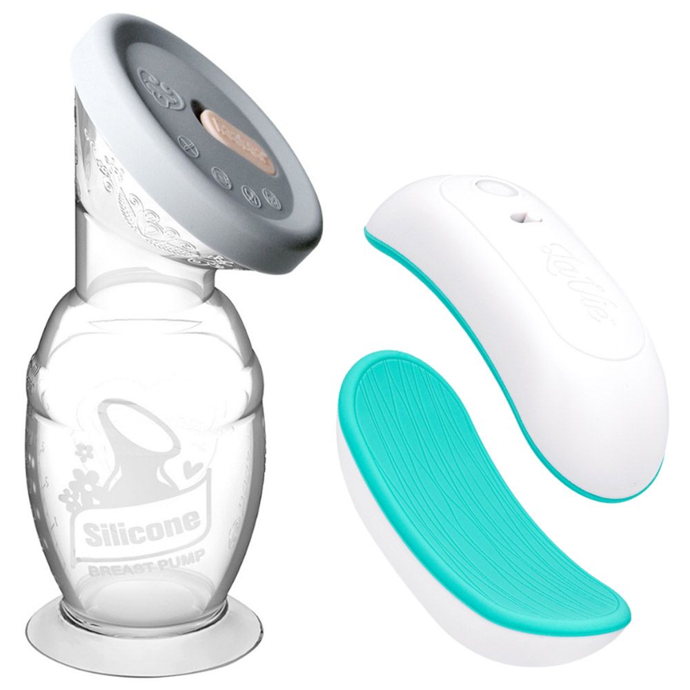 Haakaa - Breast Pump + Lavie Lactation Massager