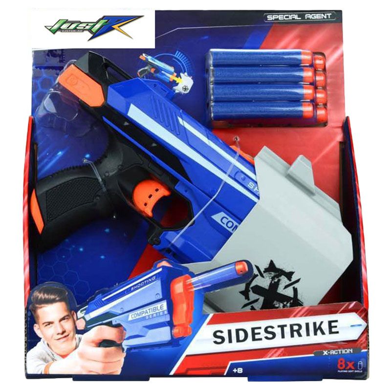 Justdk - Sidestrike Soft Bullet Gun - Blue