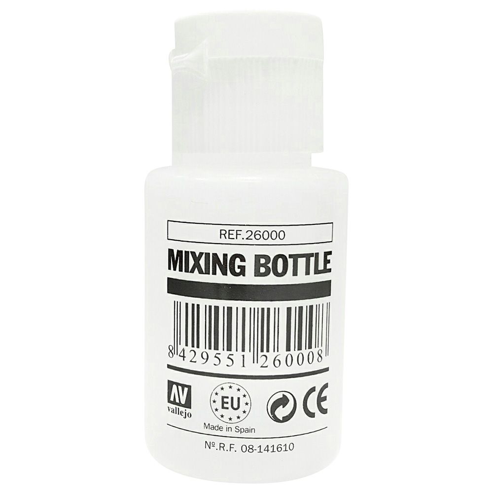 Vallejo - 26.000 Mixing Bottle - 35ml - White