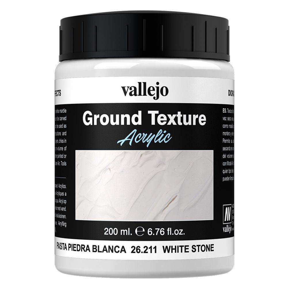 Vallejo - 26.211 Ground Texture 200ml - White Stone