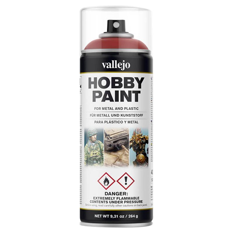 Vallejo - 28.016 HPS Primer 400ml - Scarlet Red