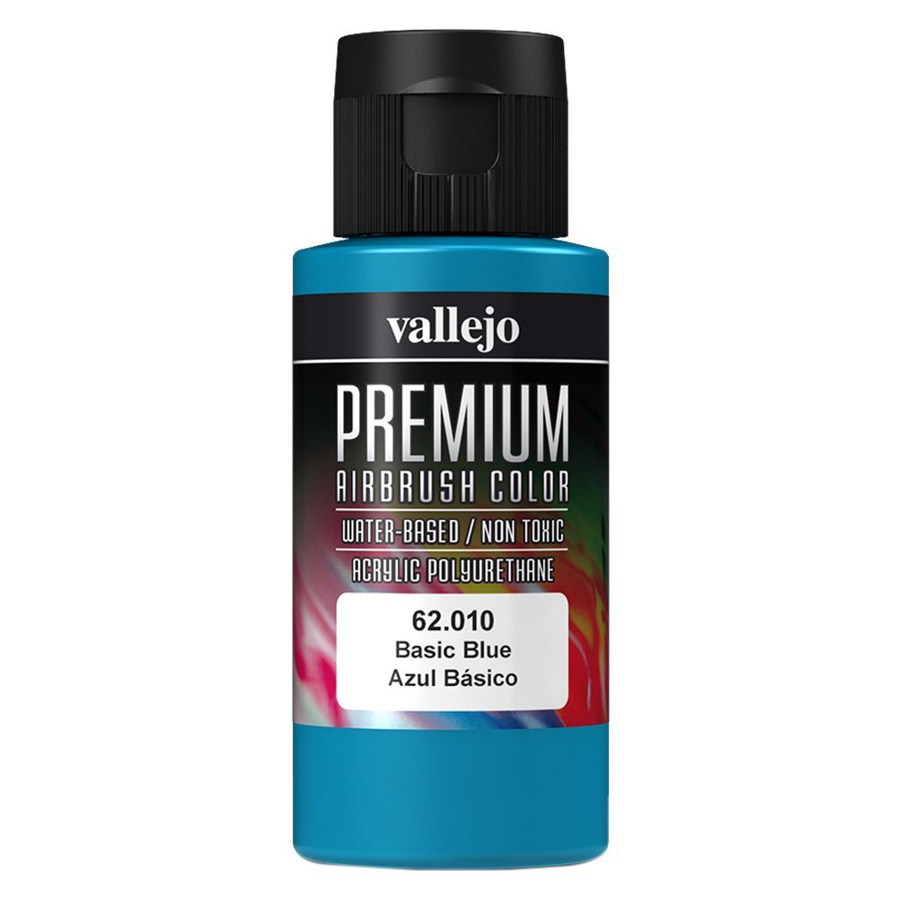 Vallejo - 62.010 Premium Color Paint 60ml - Basic Blue