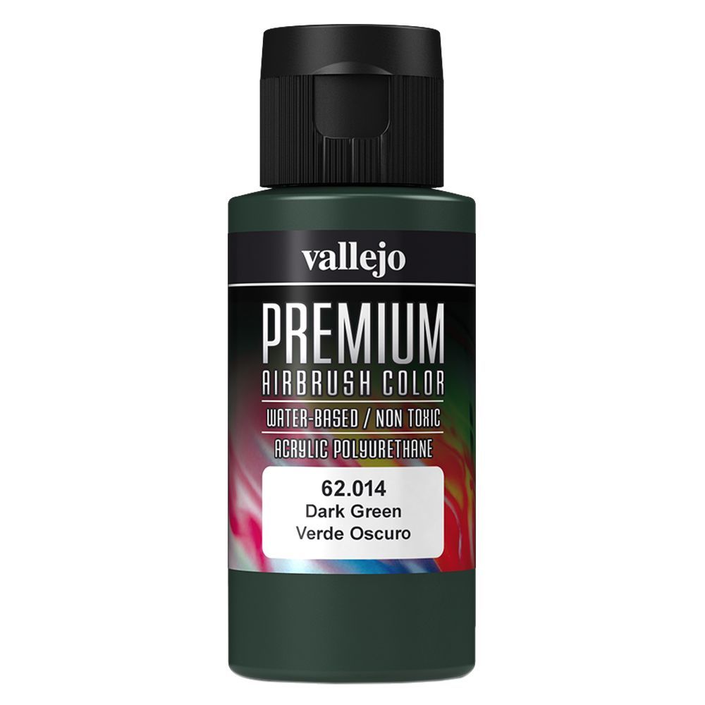 Vallejo - 62.014 Premium Color Paint 60ml - Dark Green