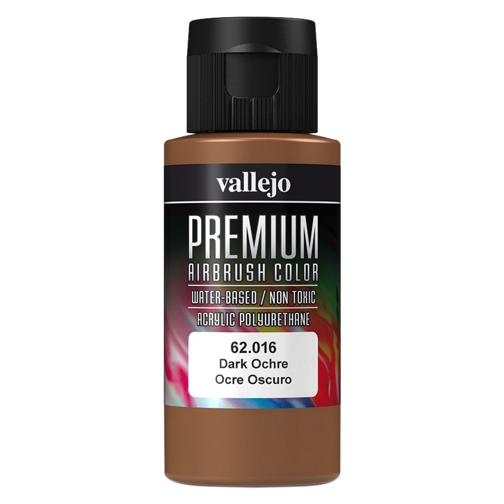 Vallejo - 62.016 Premium Color Paint 60ml - Dark Ochre