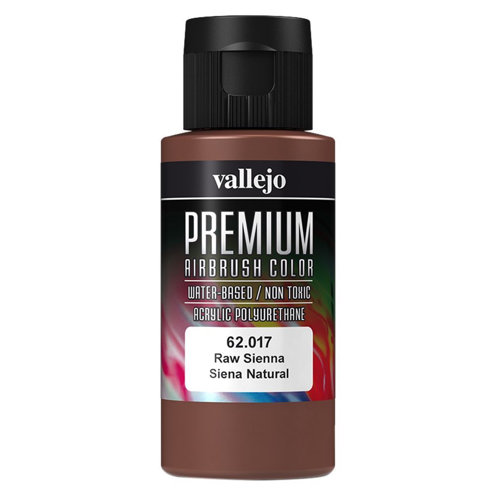 Vallejo - 62.017 Premium Color Paint 60ml - Raw Sienna