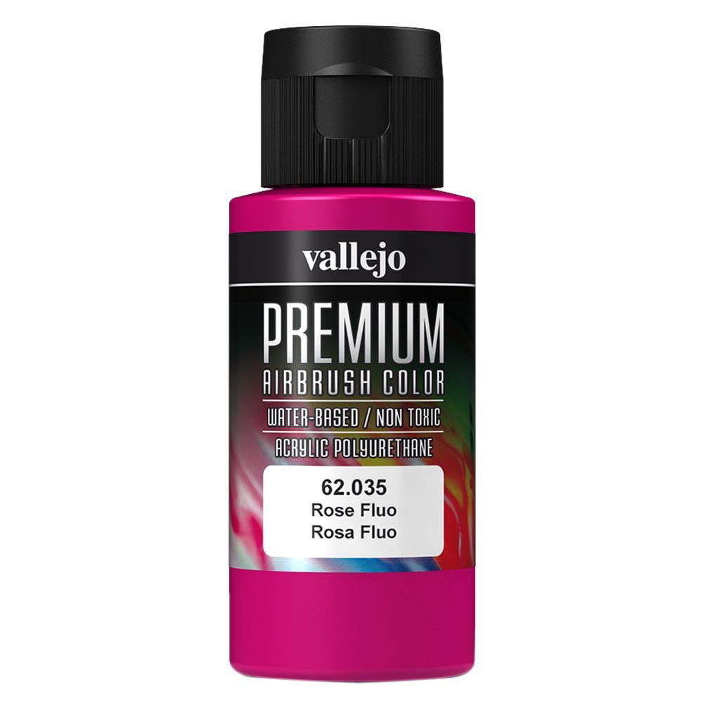 Vallejo - 62.035 Premium Color Paint 60ml - Fluorescent Rose