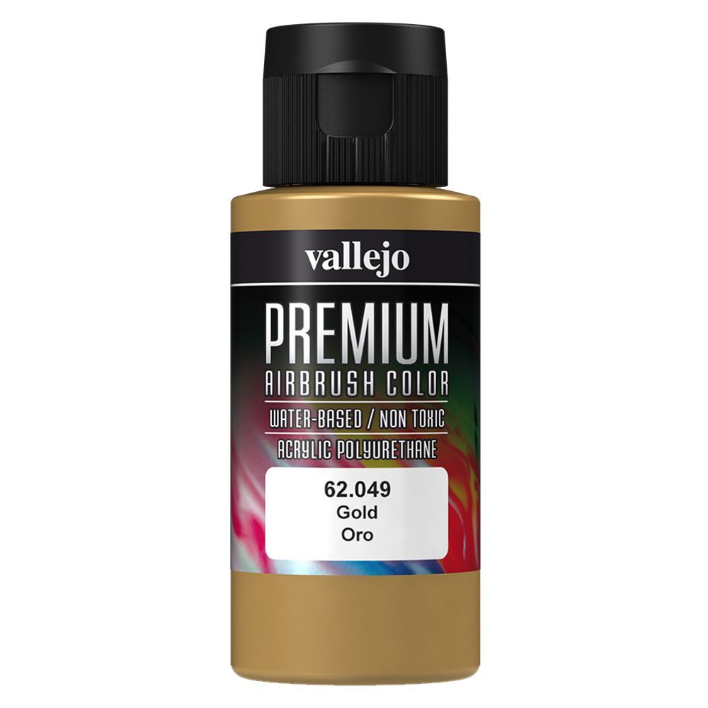 Vallejo - 62.049 Premium Color Paint 60ml - Gold