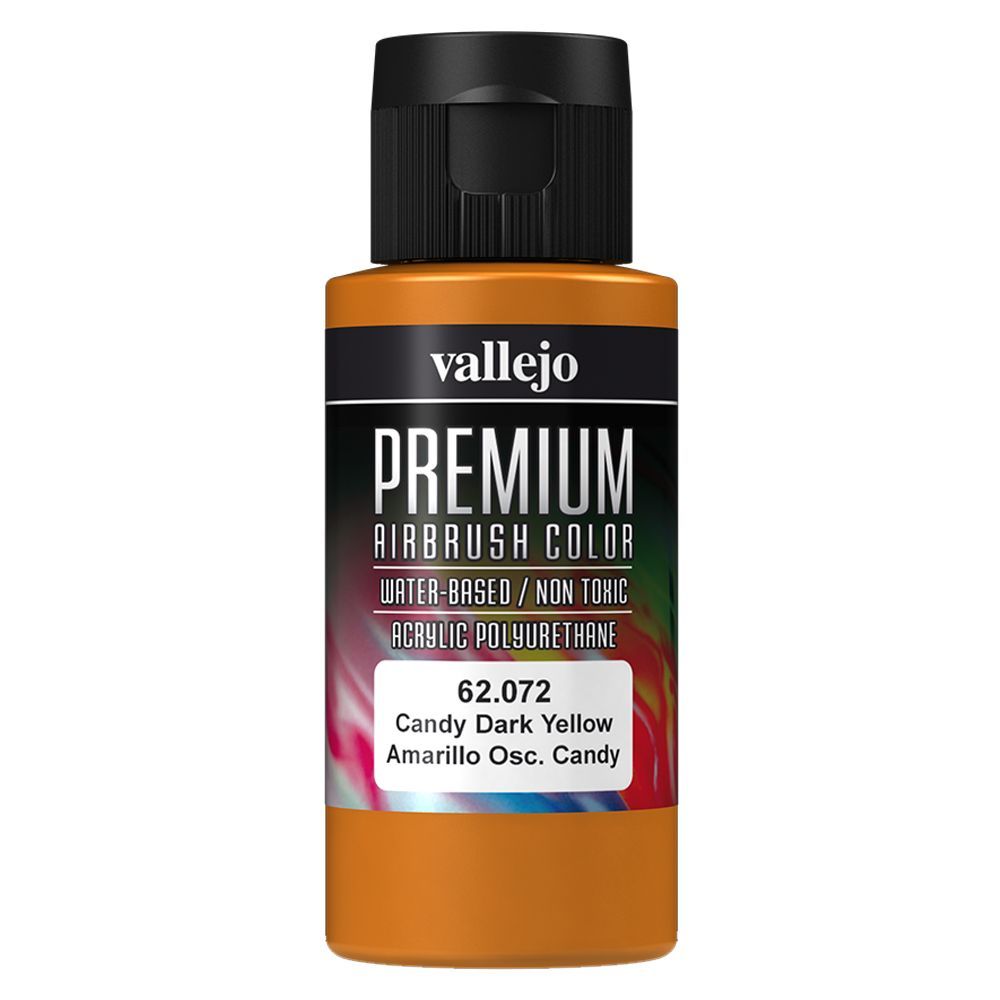 Vallejo - 62.072 Premium Color 60ml - Candy Dark Yellow