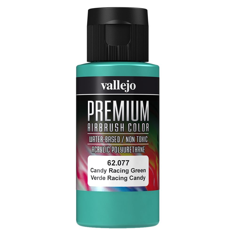 Vallejo - 62.077 Premium Color 60ml - Candy Racing Green