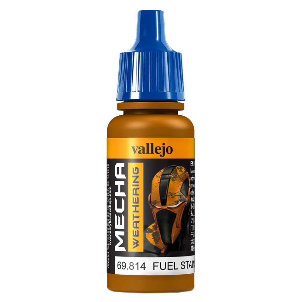 Vallejo - 69.814 Mecha Weathering 17ml - Fuel Stains Gloss